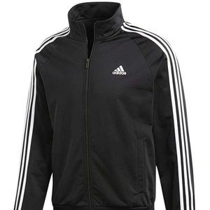 Adidas Men's Essentials 3-Stripes Tricot Track Jacket